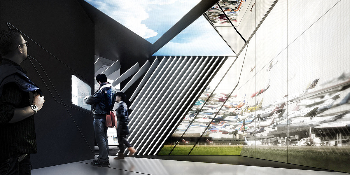 延边党建展览室效果图设计图